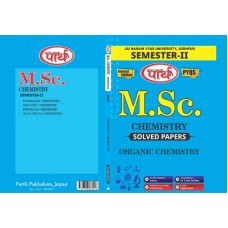 M.Sc. SEMESTER-II  Chemistry - ORGANIC CHEMISTRY-II Solved Papers (English Medium) -JNVU UNIVERSITY 