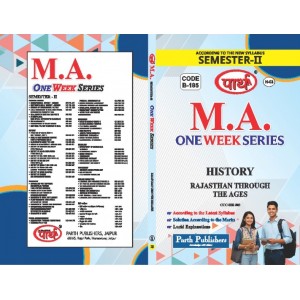 RU MA SEMESTER-2 HISTORY-Rajasthan Through the Ages