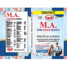 RU MA SEMESTER-2 POLITICAL SCIENCE-State Politics, with Special Reference to Rajasthan