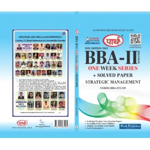 BBA 2ND SEMESTER- STRATEGIC MANAGEMENT