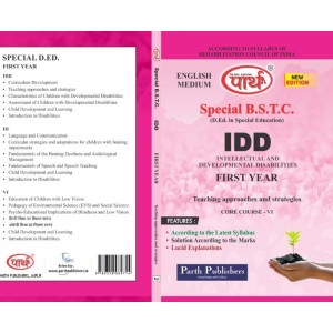 SPECIAL BSTC-Teaching Aprroaches and strategies  1st year IDD Englsih medium