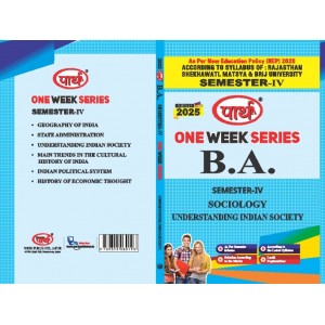BA  SEMESTER-4  Sociology  (Q&A) One Week Series -RU E/M	