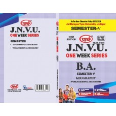 BA SEMESTER-5  GEOGRAPHY- PAPER-1- WORLD REGIONAL GEOGRAPHY  (Q-ANSWER) One week series -JNVU 
