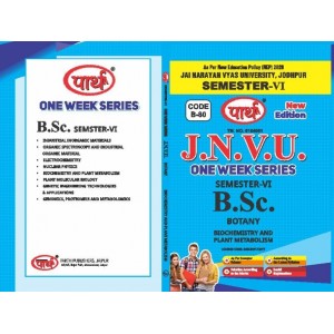 BSC One Week -6th SEMESTER-BOTANY -JNVU-Biochemistry and plant metabolism (QUESTION-ANSWER ) English Medium