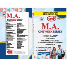 RU MA SEMESTER-3 GEOGRAPHY-Fundamentals of Natural Hazards and Disaster Management