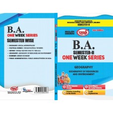 BA SEMESTER-2 GEOGRAPHY Geography of Resources and Environment (ONE WEEK SERIES) MGSU ENGLISH MEDIUM