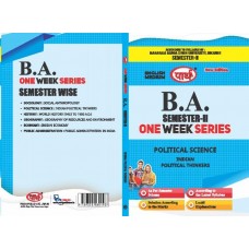 BA SEMESTER-2 POLITICAL Indian Political Thinkers (ONE WEEK SERIES) MGSU ENGLISH MEDIUM