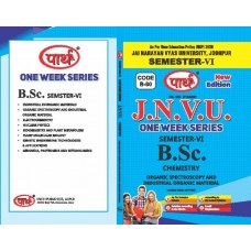 BSC One Week -6th SEMESTER-CHEMISTRY -JNVU-Organic Spectroscopy and Industrial Organic Material (QUESTION-ANSWER ) English Medium