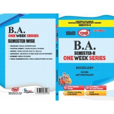 BA SEMESTER-2 SOCIOLOGY Social Anthropology (ONE WEEK SERIES) MGSU ENGLISH MEDIUM