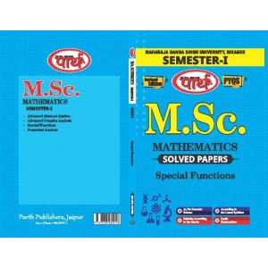 MSC 1st Semester MGSU (Bikaner) University (Mathematics)-Special Functions