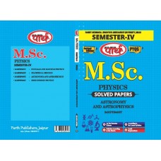 M.Sc. Physics semester-4 -olved Papers - PDUSU-ASTRONOMY AND ASTROPHYSICS