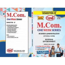 RU M.COM SEMESTER-II BADM- Business Environment