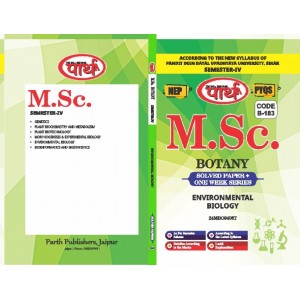 MSC SEMESTER-4 PDUSU (Shekhawati) University=  BOTANY ENVIRNOMENTAL BIOLOGY