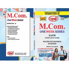 RU M.COM SEMESTER-II EAFM- Macro Economics Analysis