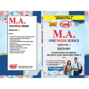 RU MA SEMESTER-1 HISTORY-EVOLUTION OF INDIAN SOCIETY AND THOUGHT, PART I