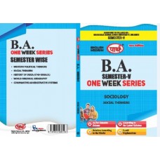 BA SEMESTER-5  SOCIOLOGY (ONE WEEK SERIES) MGSU ENGLISH MEDIUM