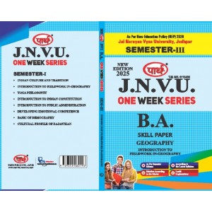 BA SEMESTER-3  GEOGRAPHY Skill paper iNTRODUCATION TO FIELD WORK IN GEOGRAPHY   (Q-ANSWER) One week series -JNVU JODHPUR