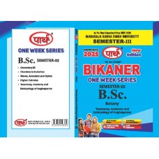  BSC 3rd  SEMESTER- (Question-Answer) One Week Series -Botany- Taxanomy, Anatomy, & anbrology  (ENGLISHI)