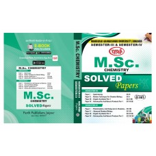M.Sc. Chemistry -3  & 4TH  SEMESTER- Solved Papers (English-Hindi Edition)-MGSU University