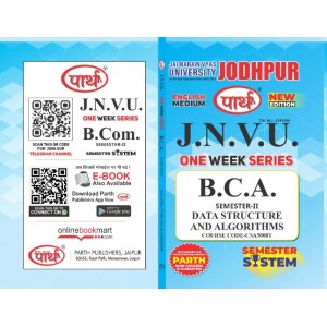 BCA-SEMESTER-2 DATA STRUCTURE & ALGORITHMS  (One week series)JNVU UNIVERSITY