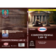 PAPER-1065 CONSTITUTIONAL LAW– II -TEXT BOOK (AMBEDKAR UNIVERSITY)