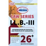 PAPER 3.7. INTERPRETATION OF STATUTES AND PRINCIPLESOF LEGISLATION (QUESTION-ANSWER SERIES)