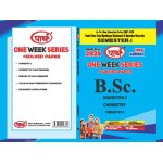 BSC SEMESTER-1 CHEMISTRY- PDUSU UNVIERSITY ONE WEEK SERIES-ENGLISH MEDIUM
