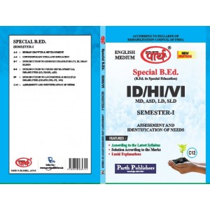 SPECIAL B.ED- SEMESTER-1 ASSESSMENT AND IDENTIFICATION OF NEEDS  (ENGLISH  MEDIUM)