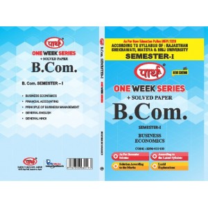B,COM 1ST SEM RU- BUSINESS ECONOMICS