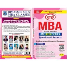 MBA-2ND Semester M-208 NEW ENTERPRISE AND INNOVATION MANAGEMENT- Q&A One week series (RTU)