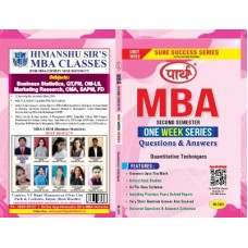 MBA-2ND Semester M-203 QUANTITATIVE TECHNIQUES - Q&A One week series (RTU)