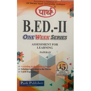 ASSESSMENT FOR LEARNING PAPER-4