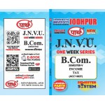 B.COM SEMESTER-5 INCOME TAX  (Q-ANSWER) ENGLISH medium -JNVU 