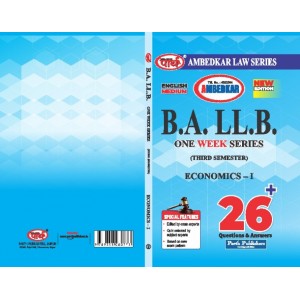 BA-LLB SEMESTER-3  Economics-1 (According to Ambedkar University) 