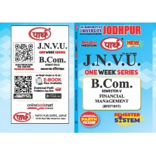 B.COM SEMESTER-5 FINANCIAL MARKET OPERATION (Q-ANSWER) ENGLISH medium -JNVU