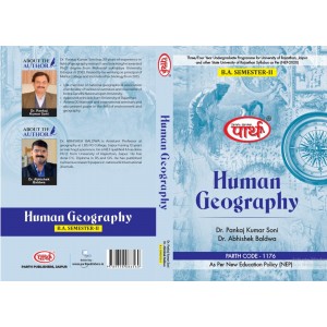 TEXT BOOK BA SEMESTER-2 HUMAN GEOGRAPHY- x(RU) ENGLISH MEDIUM