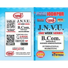 B.COM SEMESTER-6-INETNATIONAL MARKETING  (Q-ANSWER) ENGLISH medium -JNVU 