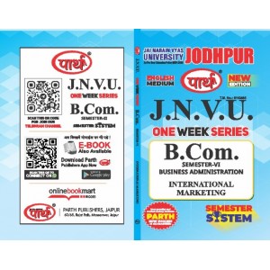 B.COM SEMESTER-6-INETNATIONAL MARKETING  (Q-ANSWER) ENGLISH medium -JNVU 