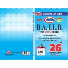 BA-LLB SEMESTER-3  LEGAL METHOD, METHODOLOGY AND LEGAL WRITING  (According to Ambedkar University) 