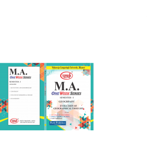 MGSU MA SEMESTER-1 GEORAPHY-EVOLUTION OF GEOGRAPHICAL THOUGHT -ENGLISH MEDIUM