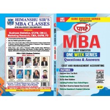 MBA-1st Semester M-107 Cost And Management Accounting- Q&A One week series (RTU)