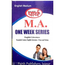 MA English Literature - Twentieth Century:-Prose & Fiction (Q & A) One week series (ENGLISH MEDIUM) 