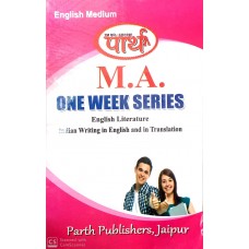 MA English Literature - Indian Writing in English and in Translation (Q & A) One week series (ENGLISH MEDIUM) 