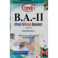 BA -PART-2 Sociology - Indian Society Issue & Problems (Q&A) One Week Series -  MDS University	